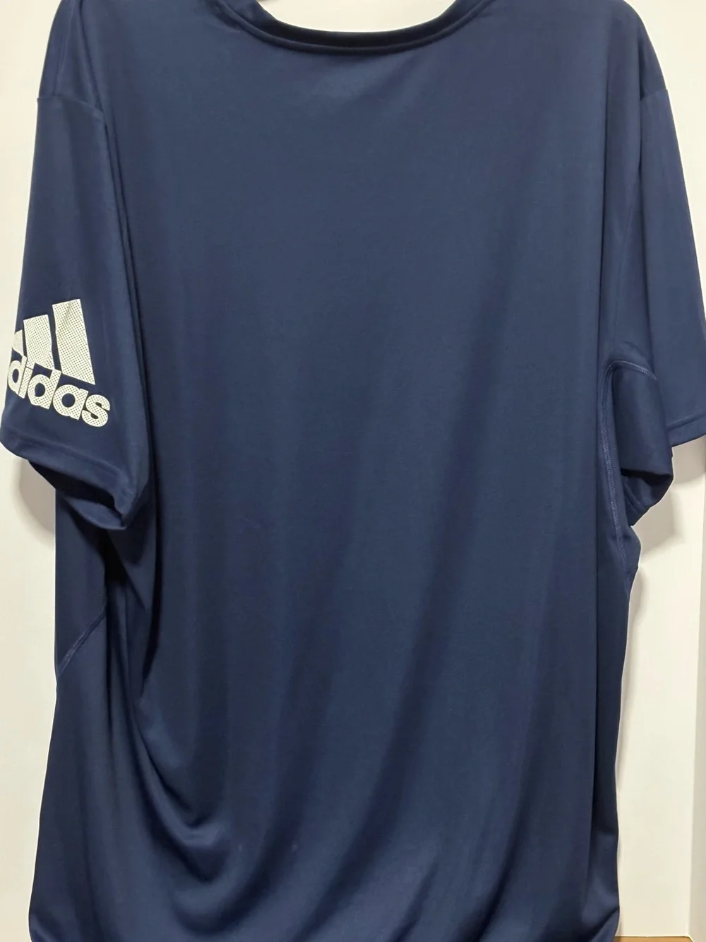Adidas Men’s Navy Performance T-Shirt 2XL polyester